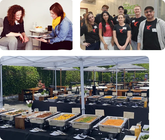 Dedicated event planner that partners with you to own your meal experience Dedicated event planner that partners with you to own your meal experience