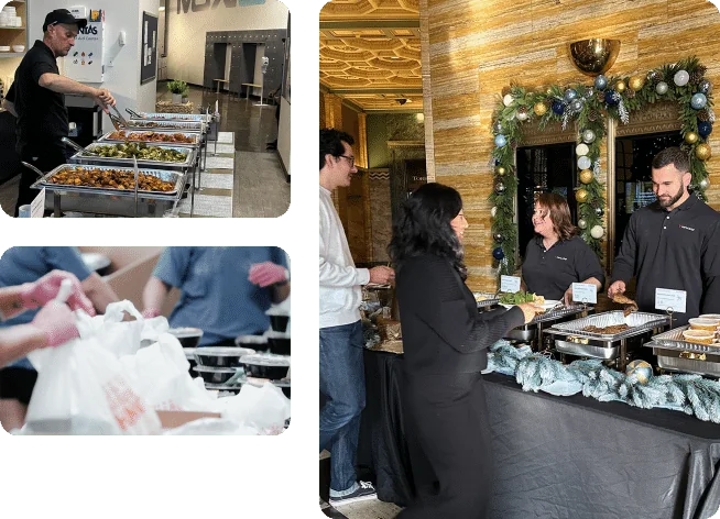 Professional serving staff that deliver an exceptional guest dining experience Professional serving staff that deliver an exceptional guest dining experience